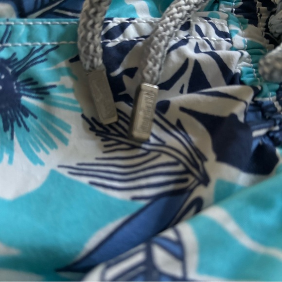 Vilebrequin Kids Swim Trunks - Blue and White - Picture 3 of 7